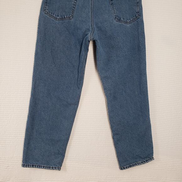 LL Bean Jeans Mens 34x29 Actual 30x28 Blue Relaxed Fit Fleece Lined Workwear - Picture 16 of 16